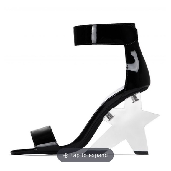 Jeffrey Campbell Shoes - Jeffrey Campbell Starla Black Star Heel Women's Shoes size 6